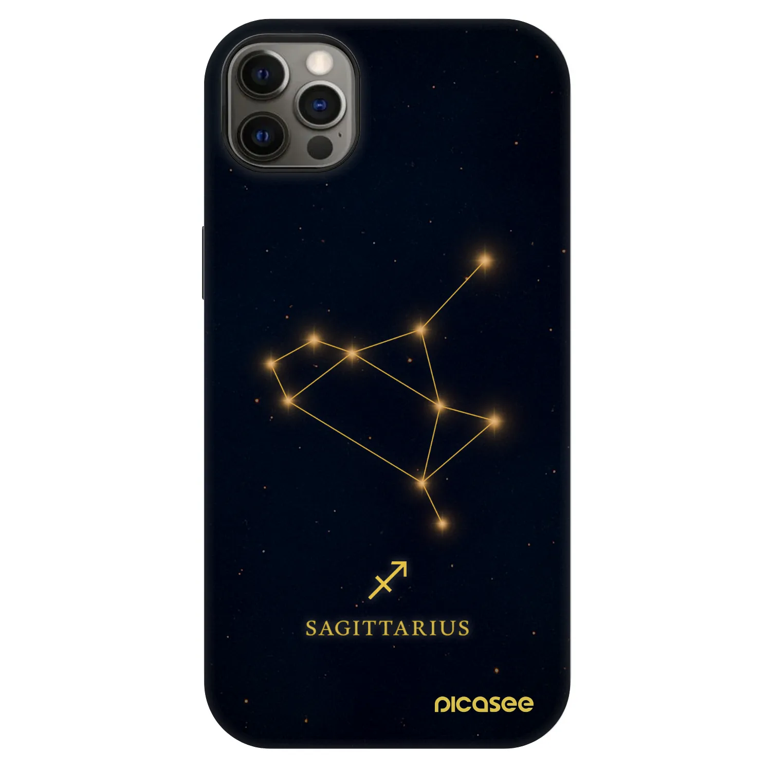 Picasee Fashion Case MagSafe für Apple iPhone 12 Pro Max - SAGITTARIUS