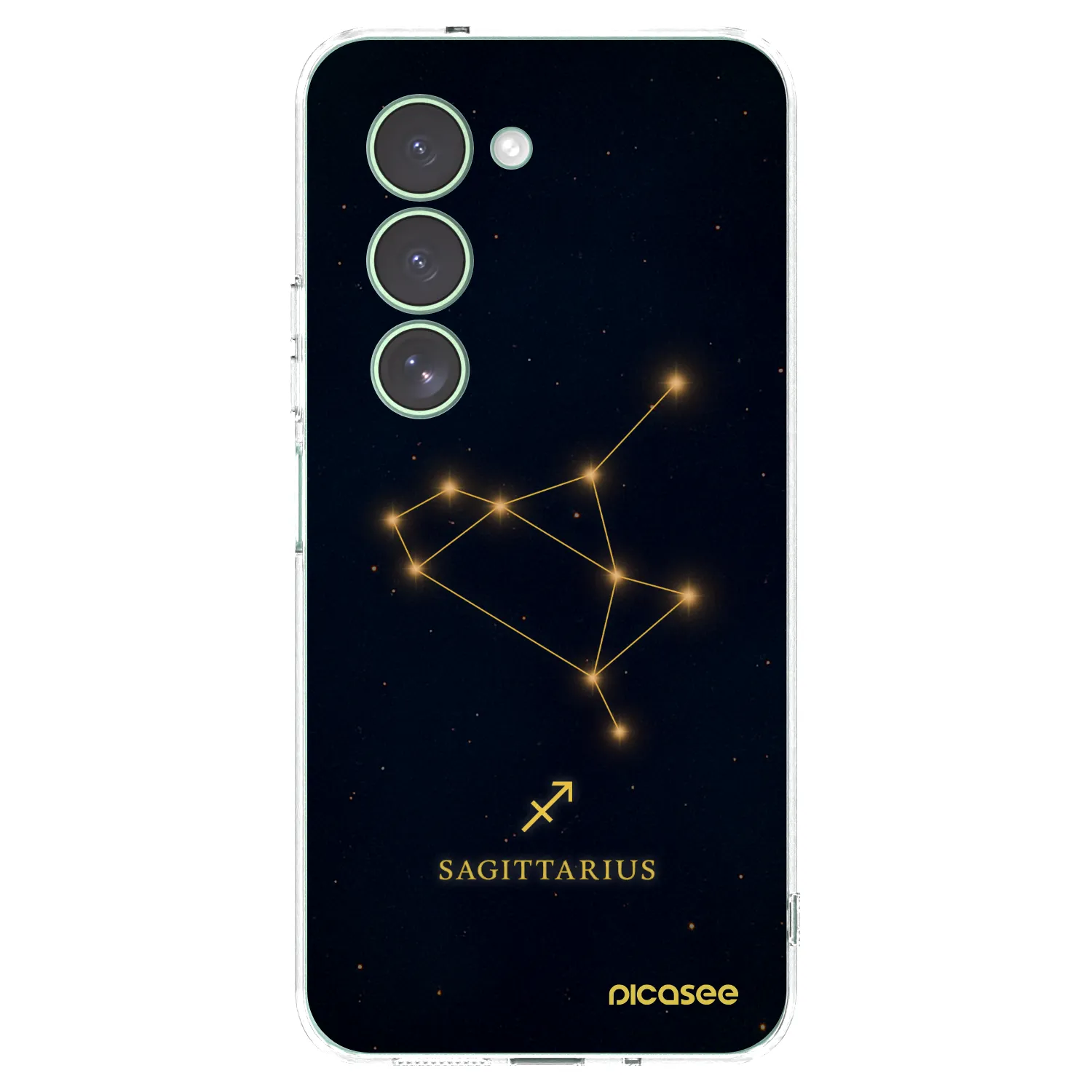 Picasee Xiaomi Redmi 15 5G Hülle - Transparentes Silikon - SAGITTARIUS