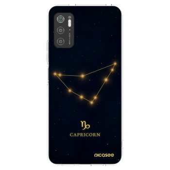 Picasee Xiaomi Poco M3 Pro 5G Hülle - Transparentes Silikon - CAPRICORN