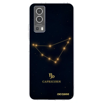 Picasee Vivo Y72 5G Hülle - Transparentes Silikon - CAPRICORN