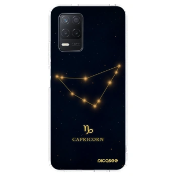 Picasee Realme 8 5G Hülle - Transparentes Silikon - CAPRICORN