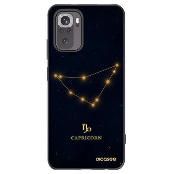 Picasee Xiaomi Redmi Note 11S 4G Hülle - Schwarzes Silikon - CAPRICORN