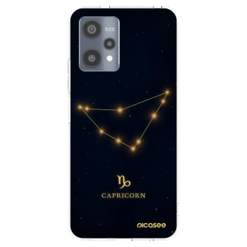 Picasee Realme 9 Pro 5G Hülle - Transparentes Silikon - CAPRICORN