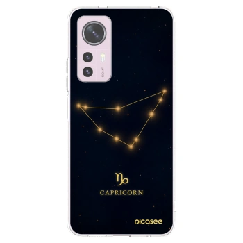 Picasee Xiaomi 12 Hülle - Transparentes Silikon - CAPRICORN