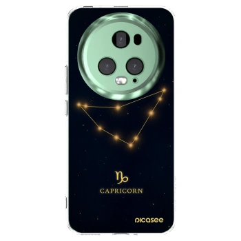 Picasee Honor Magic5 Pro Hülle - Transparentes Silikon - CAPRICORN