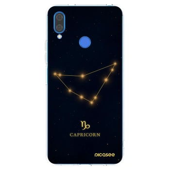 Picasee Huawei Nova 3 Hülle - Transparentes Silikon - CAPRICORN