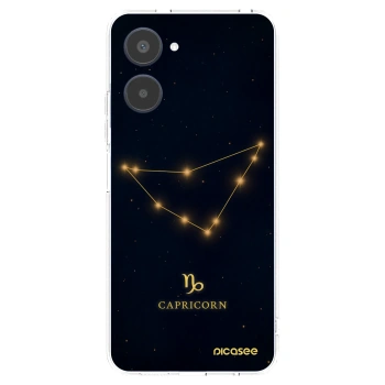 Picasee Realme 10 4G Hülle - Transparentes Silikon - CAPRICORN