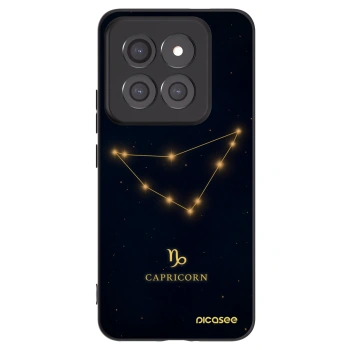 Picasee Xiaomi 14 Pro Hülle - Schwarzes Silikon - CAPRICORN