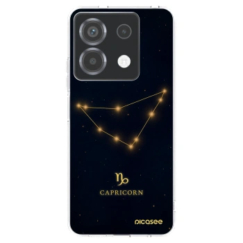 Picasee Xiaomi Poco X6 Hülle - Transparentes Silikon - CAPRICORN