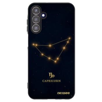 Picasee Samsung Galaxy A15 A155F 4G Hülle - Schwarzes Silikon - CAPRICORN