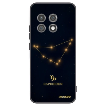 Picasee OnePlus 11 5G Hülle - Schwarzes Silikon - CAPRICORN