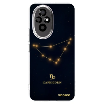 Picasee Honor 200 Pro 5G Hülle - Transparentes Silikon - CAPRICORN