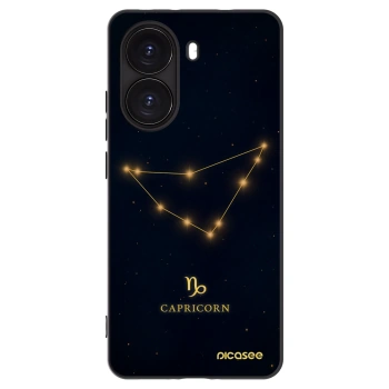 Picasee Xiaomi Poco X7 Pro 5G Hülle - Schwarzes Silikon - CAPRICORN
