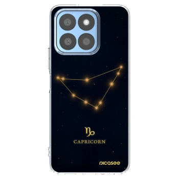 Picasee Honor X8c Hülle - Transparentes Silikon - CAPRICORN