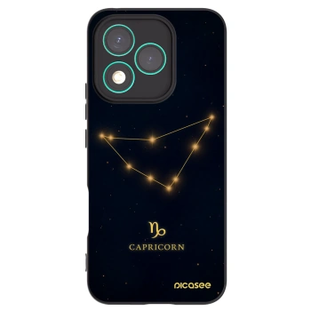 Picasee Honor 400 Lite 5G Hülle - Schwarzes Silikon - CAPRICORN