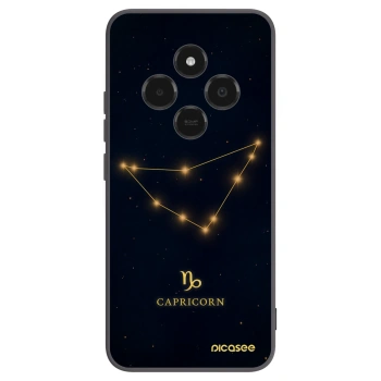 Picasee Xiaomi Poco C75 Hülle - Schwarzes Silikon - CAPRICORN