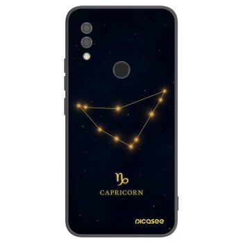 Picasee Xiaomi Redmi 7 Hülle - Schwarzes Silikon - CAPRICORN