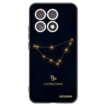 Picasee Xiaomi 15T Hülle - Schwarzes Silikon - CAPRICORN