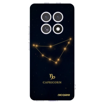 Picasee Xiaomi Redmi Note 15 Hülle - Transparentes Silikon - CAPRICORN