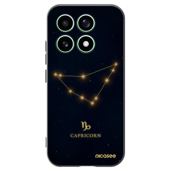 Picasee Xiaomi 17 Hülle - Schwarzes Silikon - CAPRICORN