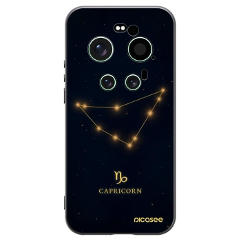 Picasee Xiaomi 17 Ultra Hülle - Schwarzes Silikon - CAPRICORN