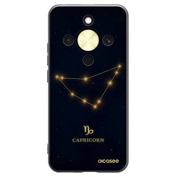 Picasee Honor Magic8 Lite 5G Hülle - Schwarzes Silikon - CAPRICORN