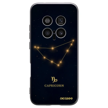 Picasee Honor Magic8 Pro 5G Hülle - Schwarzes Silikon - CAPRICORN