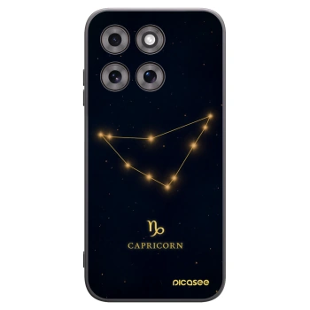 Picasee Motorola Moto G77 Hülle - Schwarzes Silikon - CAPRICORN