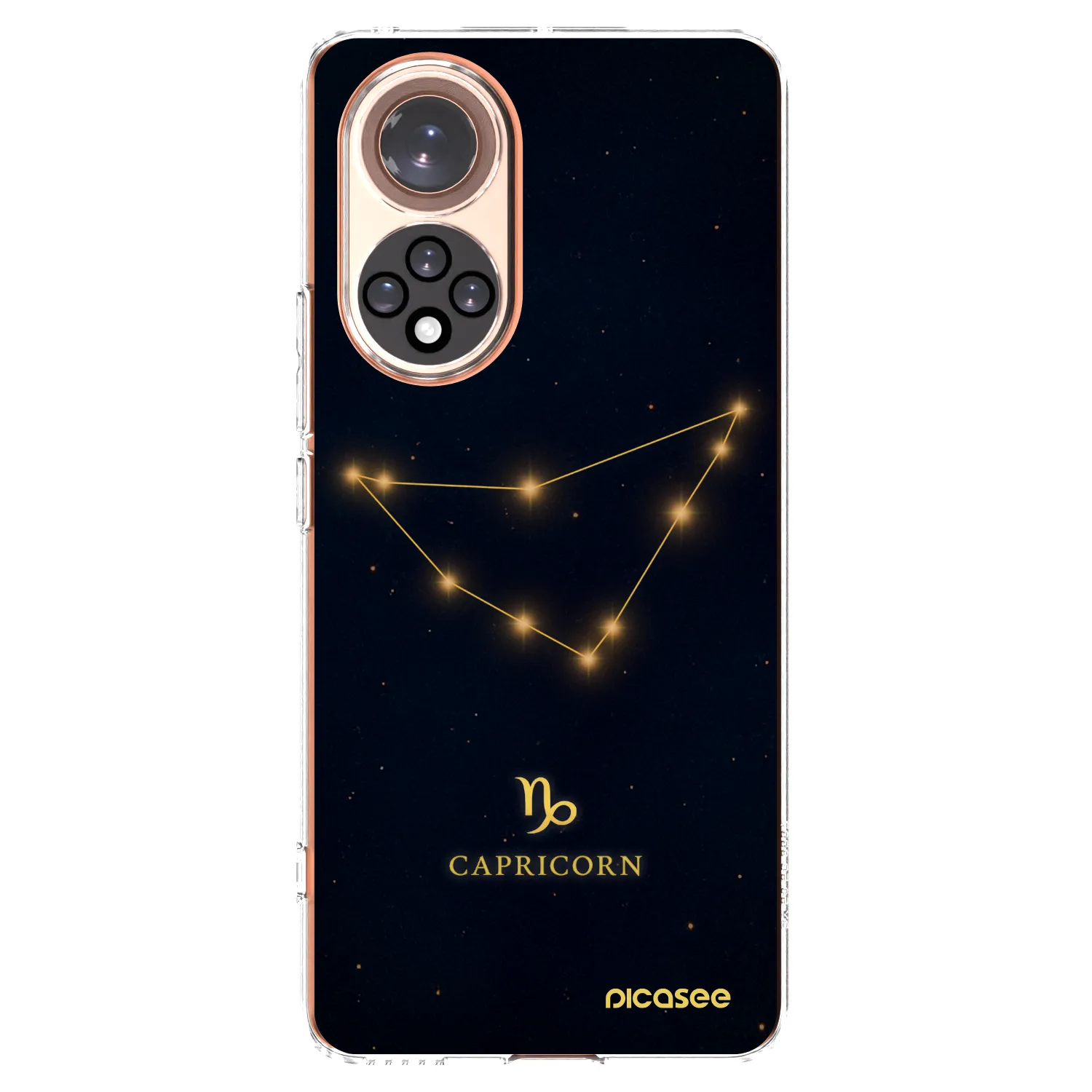 Picasee Honor 50 5G Hülle - Transparentes Silikon - CAPRICORN