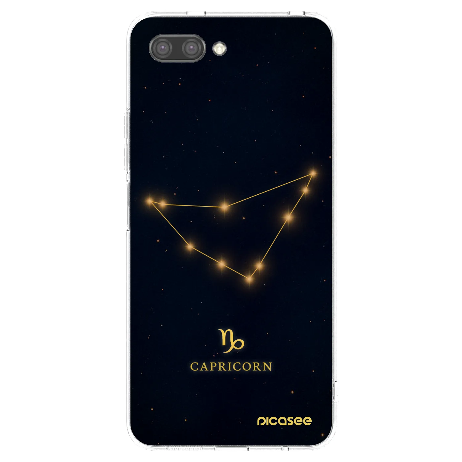 Picasee Honor 10 Hülle - Transparentes Silikon - CAPRICORN