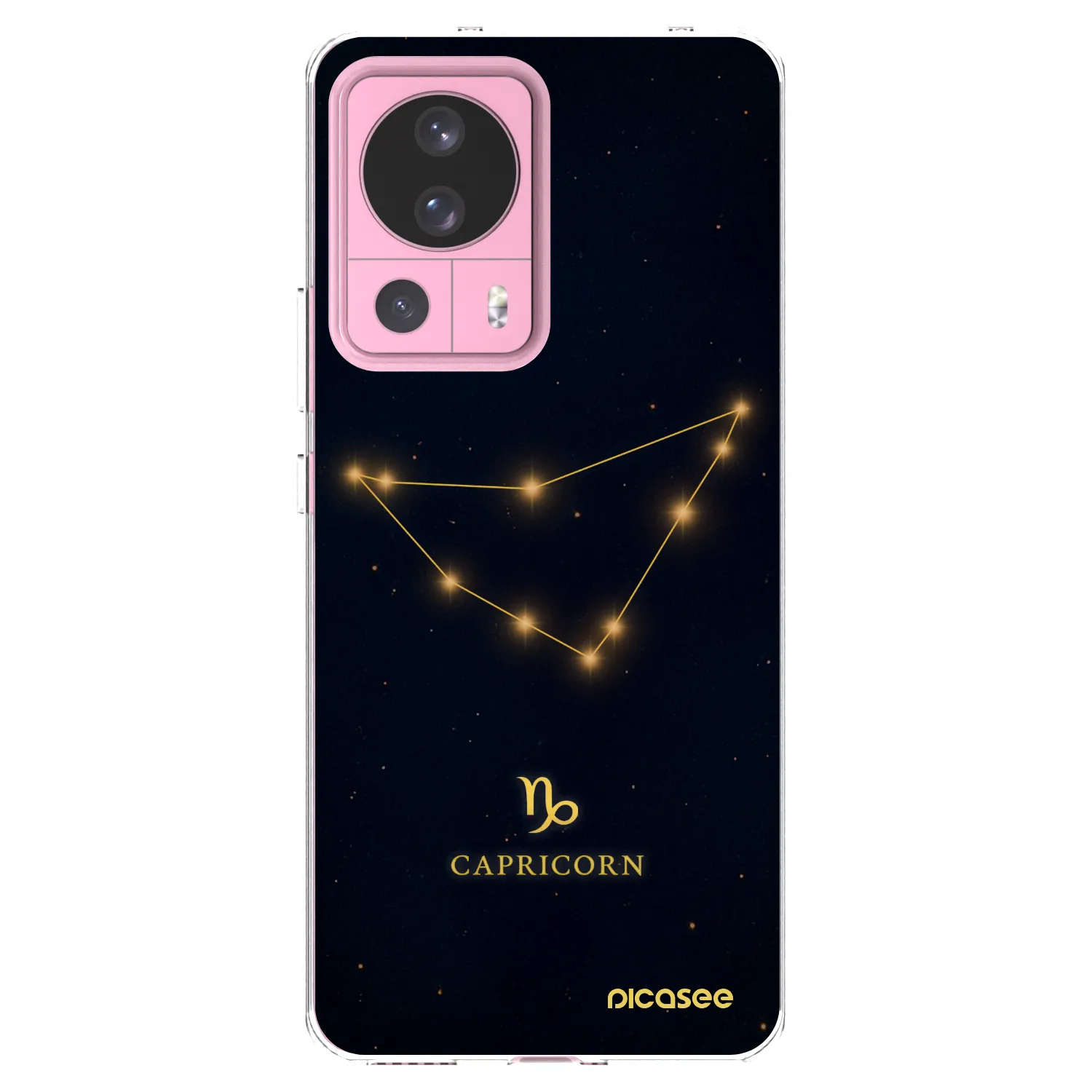 Picasee Xiaomi 13 Lite Hülle - Transparentes Silikon - CAPRICORN