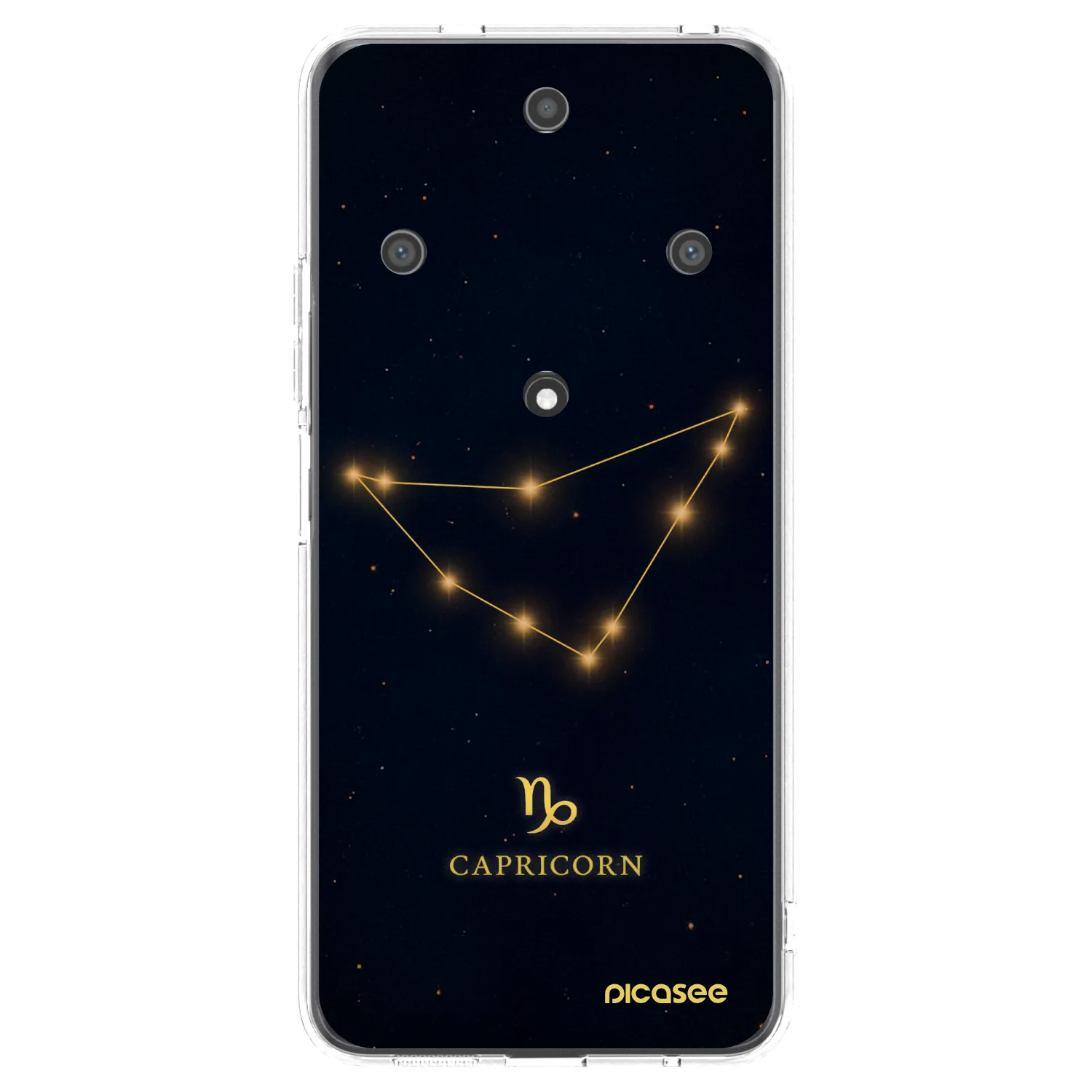 Picasee Honor Magic5 Lite 5G Hülle - Transparentes Silikon - CAPRICORN