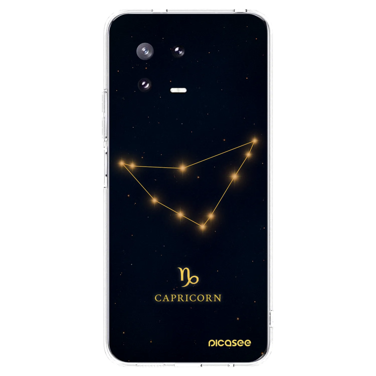 Picasee Xiaomi 13 Pro Hülle - Transparentes Silikon - CAPRICORN