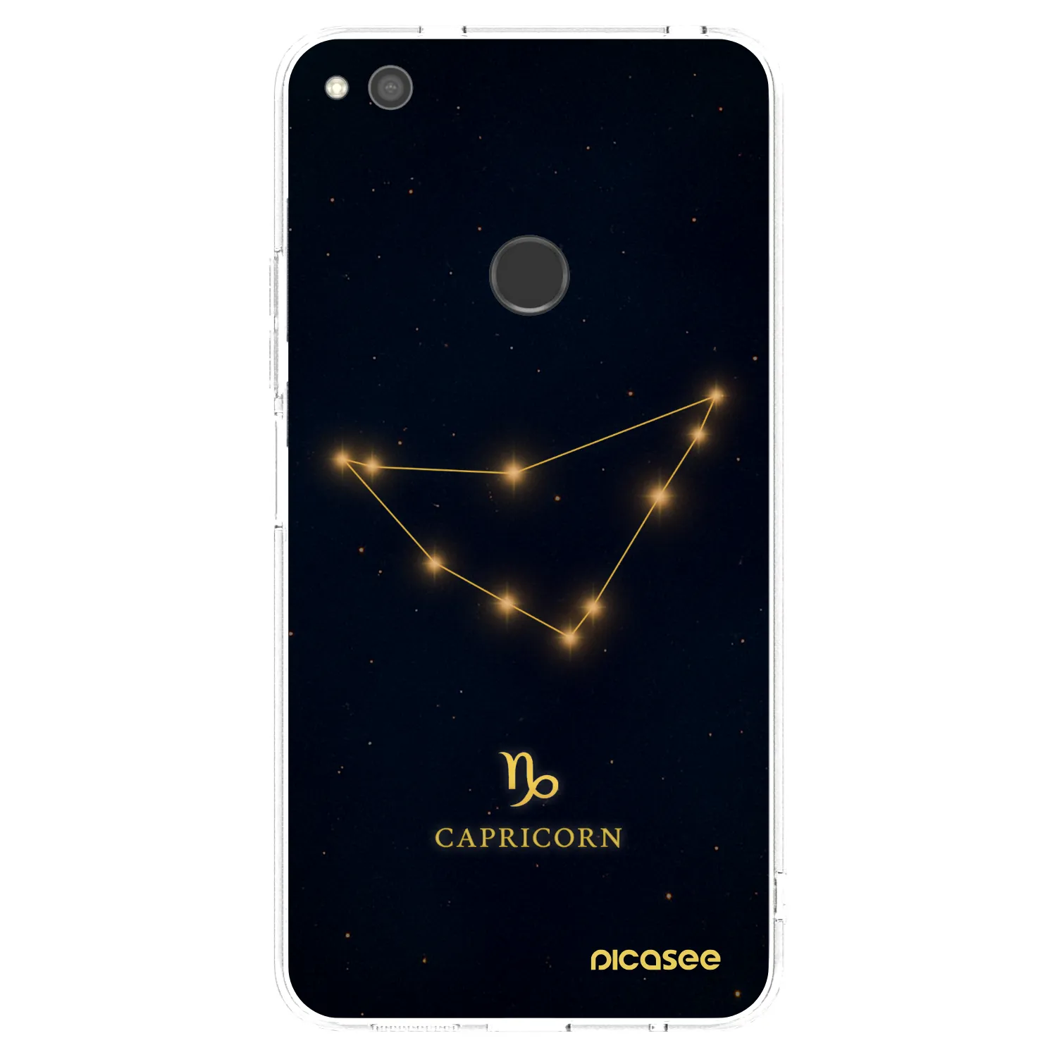 Picasee Huawei Mate 40 Pro Hülle - Transparentes Silikon - CAPRICORN