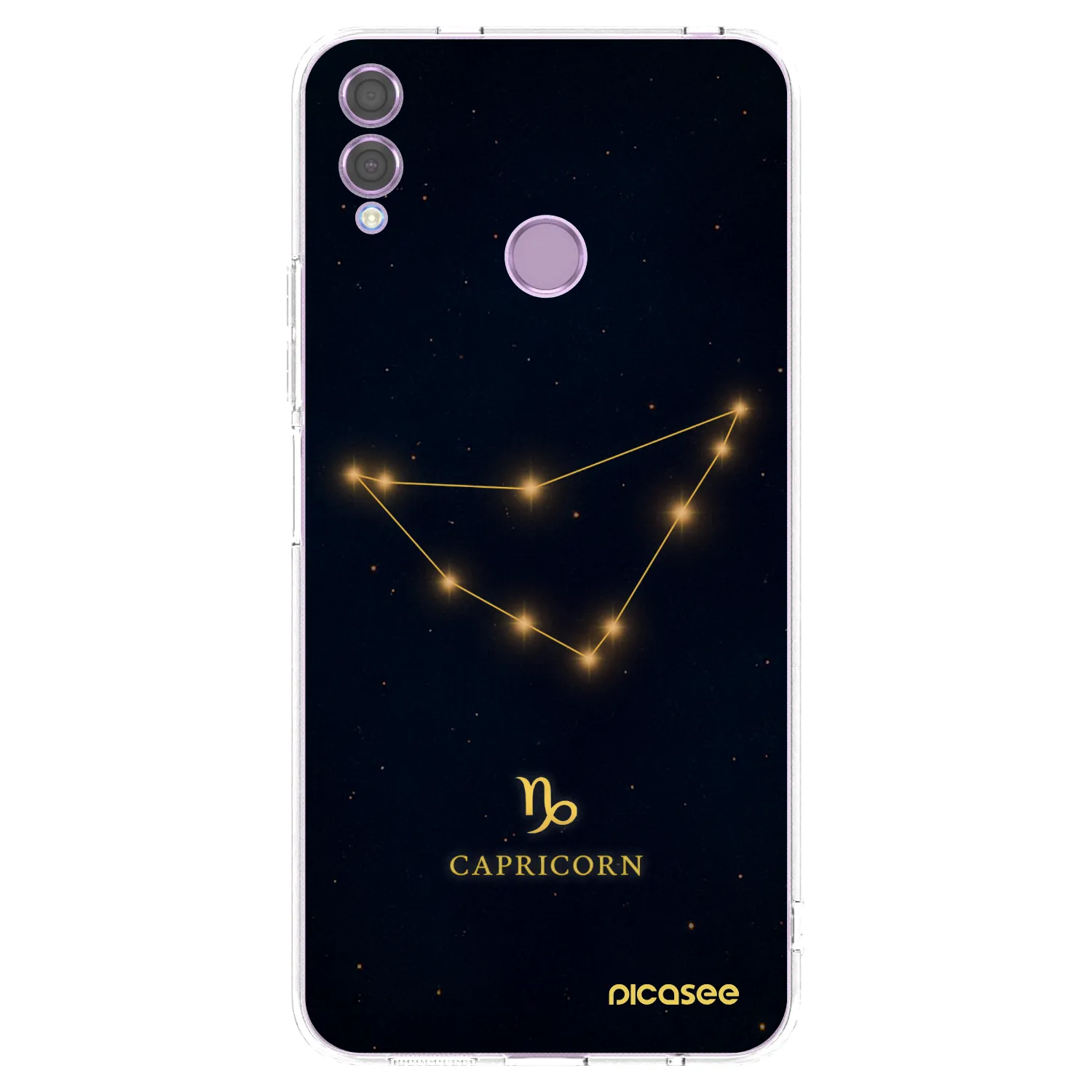 Picasee Honor 8X Hülle - Transparentes Silikon - CAPRICORN