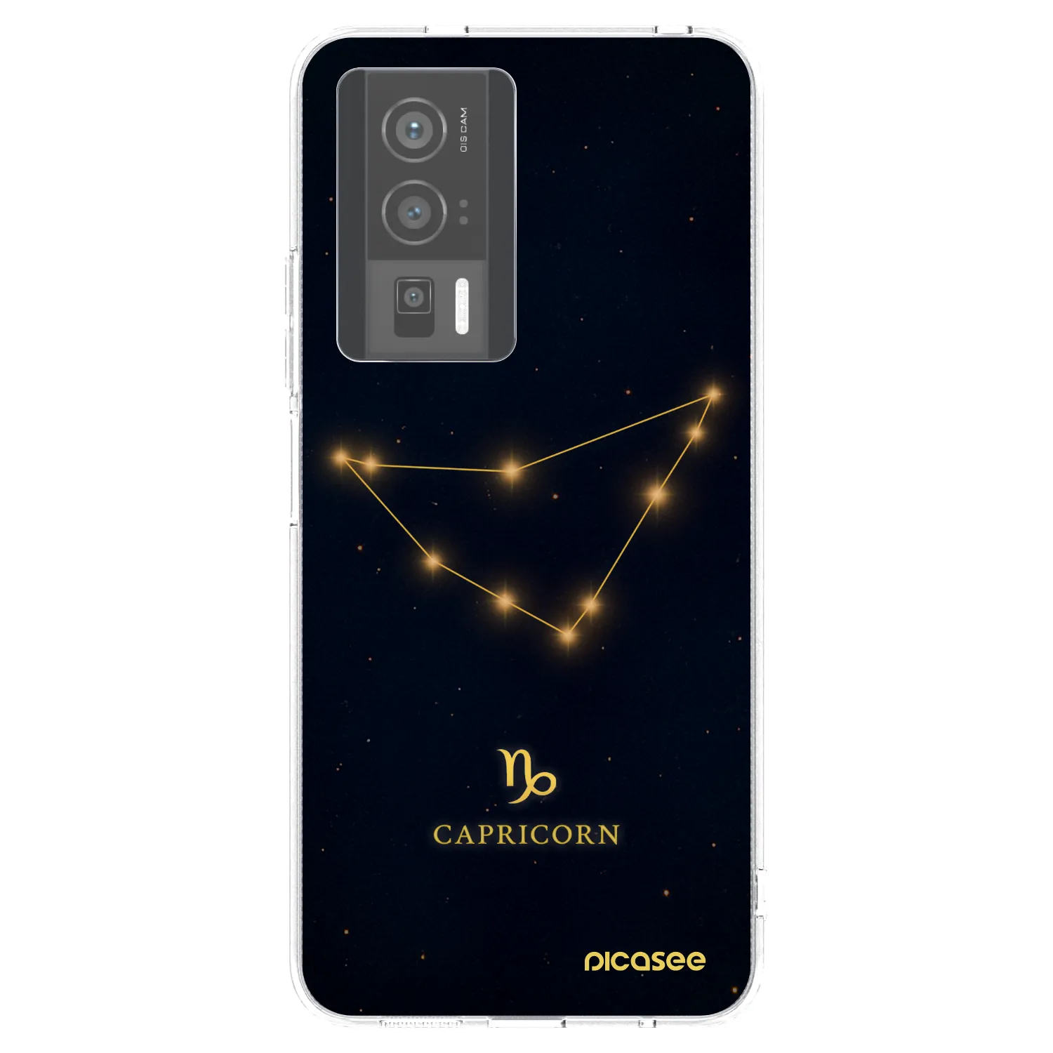 Picasee Xiaomi Poco F5 Pro 5G Hülle - Transparentes Silikon - CAPRICORN