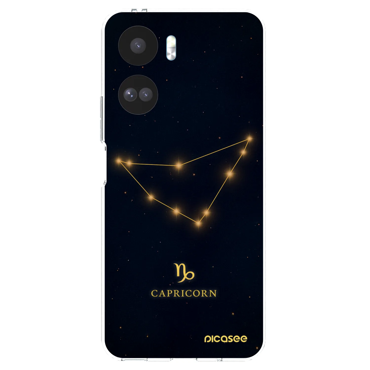 Picasee Honor 90 Lite 5G Hülle - Transparentes Silikon - CAPRICORN