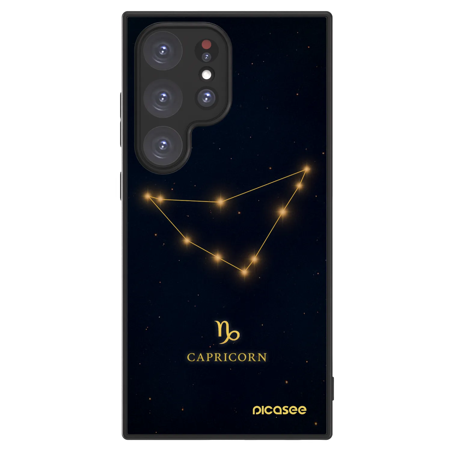 Picasee ULTIMATE CASE PowerShare für Samsung Galaxy S24 Ultra S928B 5G - CAPRICORN