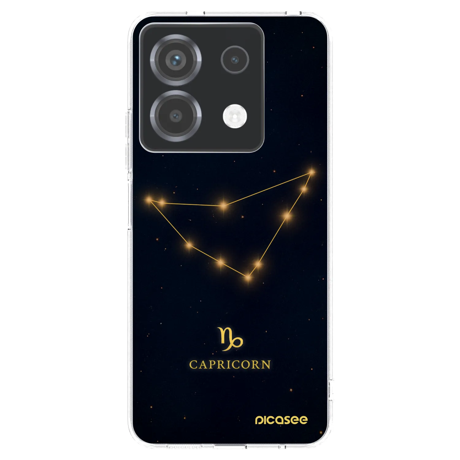 Picasee Xiaomi Poco X6 Hülle - Transparentes Silikon - CAPRICORN