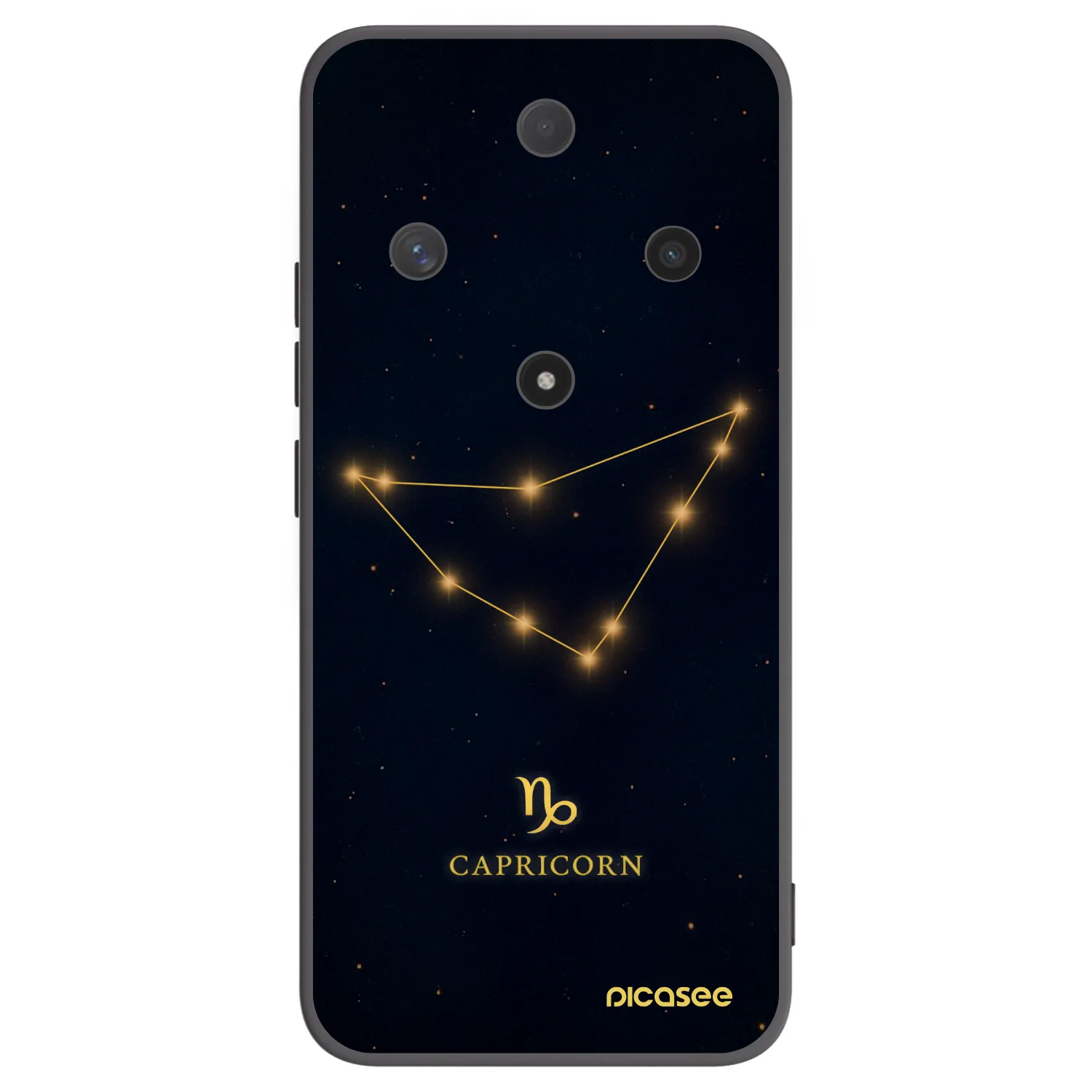 Picasee Honor Magic6 Lite 5G Hülle - Schwarzes Silikon - CAPRICORN