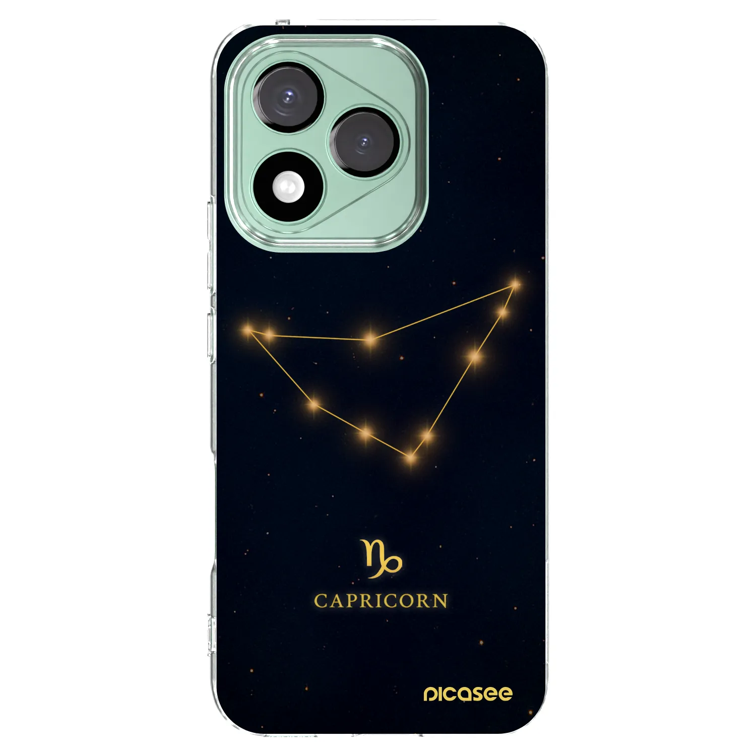 Picasee Honor 400 Lite 5G Hülle - Transparentes Silikon - CAPRICORN