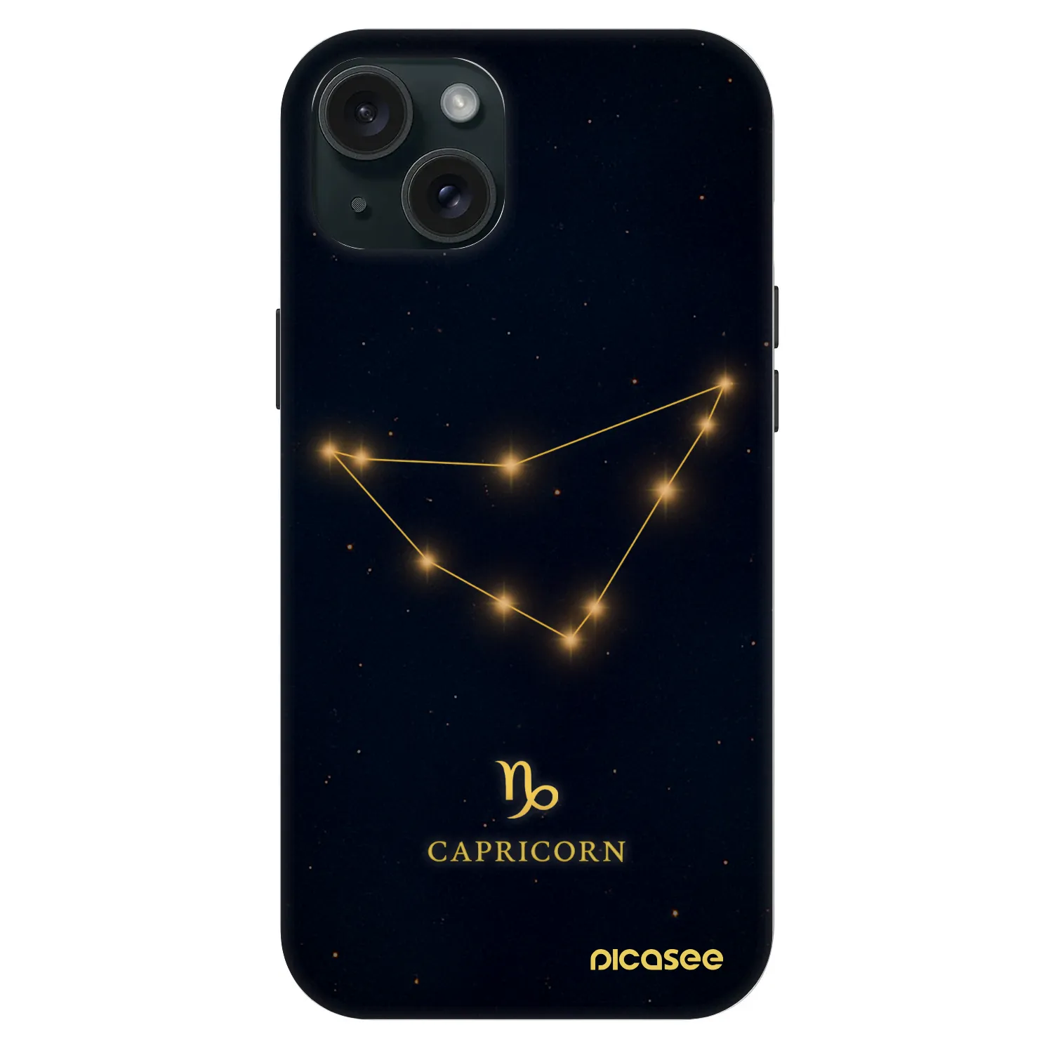 Picasee Fashion Case MagSafe für Apple iPhone 15 Plus - CAPRICORN