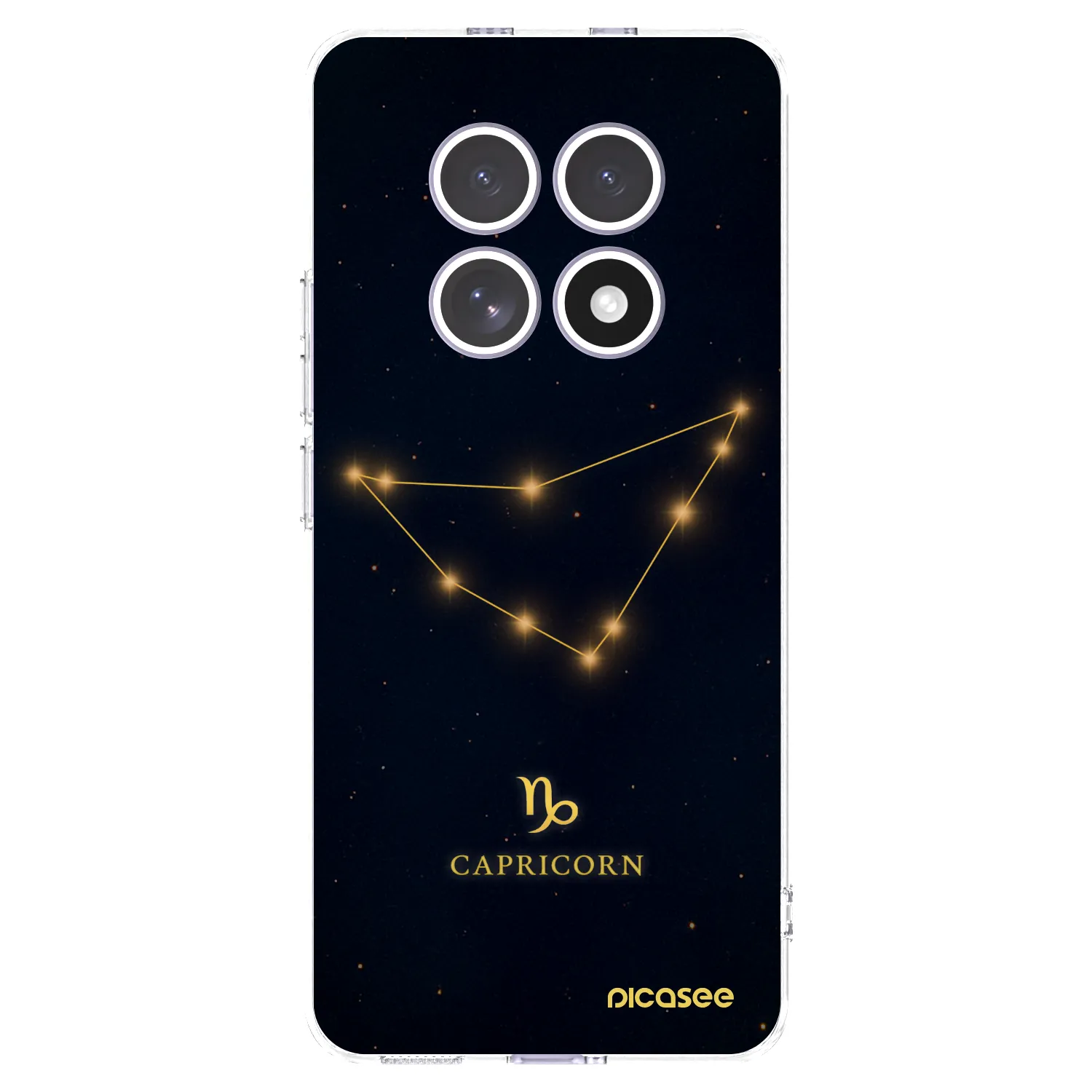 Picasee Xiaomi Redmi Note 15 Hülle - Transparentes Silikon - CAPRICORN