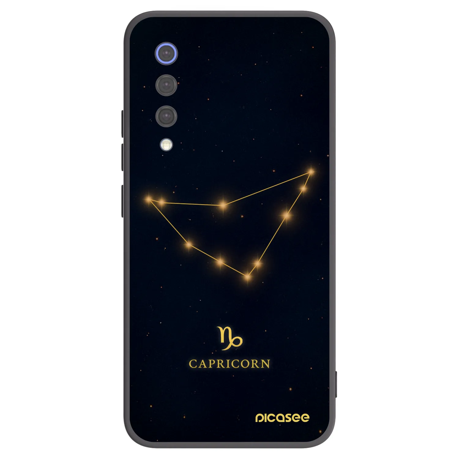 Picasee Xiaomi Mi 9 SE Hülle - Schwarzes Silikon - CAPRICORN