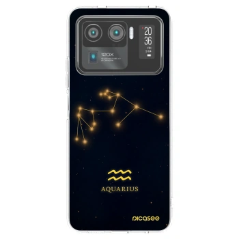 Picasee Xiaomi Mi 11 Ultra Hülle - Transparentes Silikon - AQUARIUS
