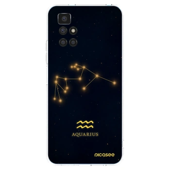 Picasee Xiaomi Redmi 10 Hülle - Transparentes Silikon - AQUARIUS