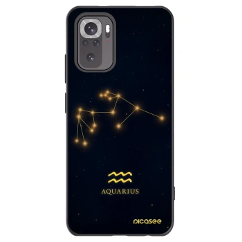 Picasee Xiaomi Redmi Note 11S 4G Hülle - Schwarzes Silikon - AQUARIUS