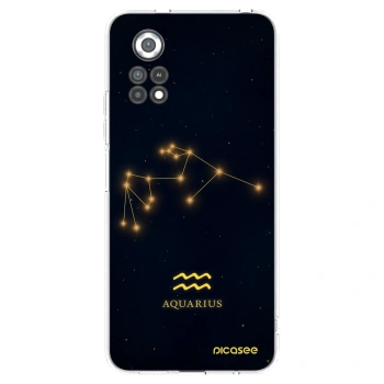 Picasee Xiaomi Poco X4 Pro 5G Hülle - Transparentes Silikon - AQUARIUS