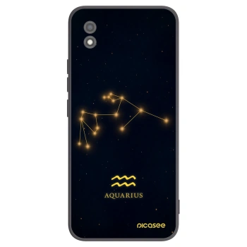 Picasee Realme C11 (2021) Hülle - Schwarzes Silikon - AQUARIUS