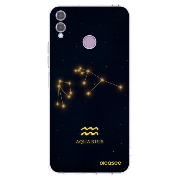 Picasee Honor 8X Hülle - Transparentes Silikon - AQUARIUS